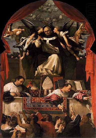 'The Alms of St. Anthony', Lorenzo Lotto